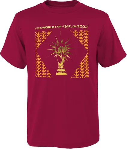 Vista 2 de Outerstuff Unisex Kid's FIFA World Cup Trophy Short Sleeve Tee