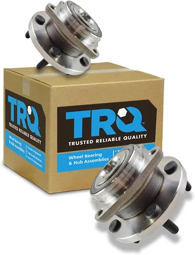 Vista 134 de TRQ Juego de 2 rodamientos de rueda delantera y conjunto de cubo compatible con Tesla 3 2020 Y 2018-2019 para Tesla 3 2020 Tesla Y AWD 2018-2019