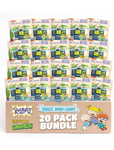Vista 10 de Minions - Puffs de caramelo liofilizado de Navidad por Bubblegum Kids Relleno de calcetines, dulces de vacaciones, recuerdos de fiesta, sabor