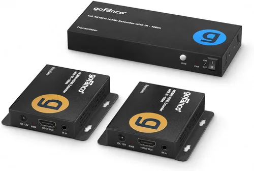 Vista 16 de gofanco Divisor extensor HDMI 4K30Hz 1x2 sobre CAT6/7 (HD14Ext-2P v2.0)