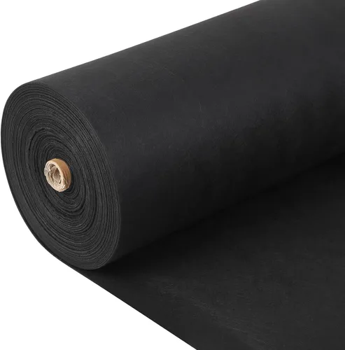 Vista 8 de Towallmark Paisaje geotextil, tela geotextil de 3 pies x 100 pies y 8 onzas, drenaje PP resistencia a la tracción 350N y capacidad de carga 440N