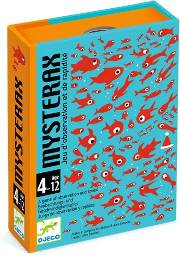 Vista 3 de DJECO Mysterix - Juego de cartas de observación y velocidad