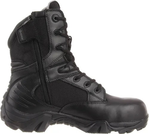 Vista 6 de Bates Gx-8 Gore-Tex - Botas de trabajo con cremallera lateral para hombre Negro