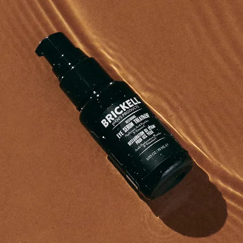 Vista 2 de Suero de Tratamiento para Ojeras Brickell Men's para Hombres, Gel de Ojos Natural y Orgánico para Reafirmar las Arrugas de los Hombres, Reducir