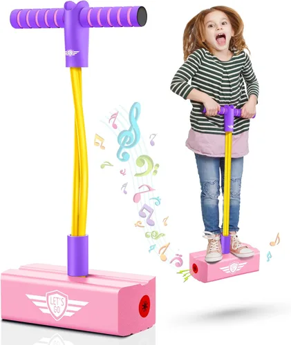 Vista 11 de CUUGO LET'S GO! CG Saltar Promueve Crecer Más Alto - Saltarín de Espuma para Niños, Juguetes para Niños de 3 a 12 Años, Niños Niñas, Juguetes al