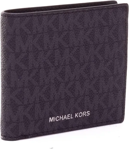 Vista 2 de Michael Kors Greyson Logo Billfold Slim Billetera, Negro -, Cartera delgada
