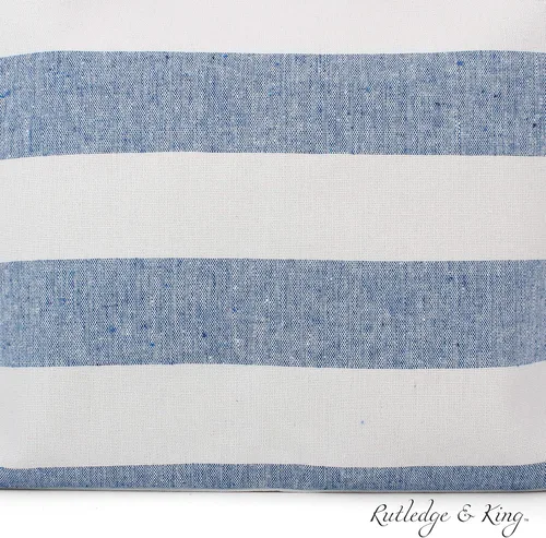 Vista 6 de Rutledge & King Bolso de mano - Bolsa de playa - Bolsa de playa - Bolsa grande con asas de cuerda
