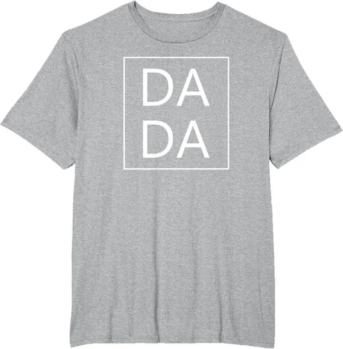 Vista 32 de DADA - Camiseta a juego para el primer día del padre, regalo para papá y mamá, Negro, S