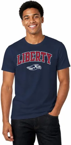 Vista 47 de Campus Colors NCAA - Camiseta de algodón para adulto, unisex, para el día del juego Azul marino