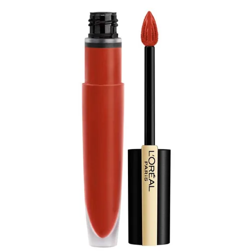 Vista 15 de L'Oréal Paris Makeup Rouge Signature - Tinta de labios mate, Adored Adorado