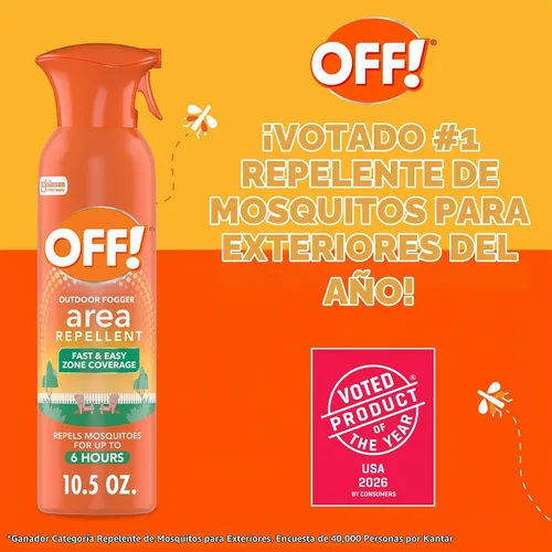 Vista 10 de OFF! Area Repelente de insectos y mosquitos, nebulizador para exteriores