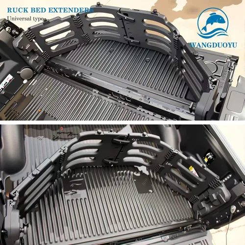 Vista 6 de Kit Universal de Extensión de Cama Plegable Compatible con FORD F-150 2015-2018/TUNDRA 2007-2018/RAM 2019+/RAM 2002-2018/RANGER 2012+/REVO