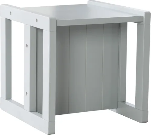 Vista 3 de Roba -Kids Country-Farmhouse: Silla infantil gris para niños