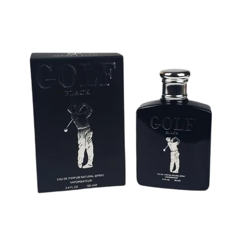Vista 2 de Holiday Depot Secret Plus - Juego de 4 colonias de la serie Golf - Negro, Azul, Rojo y Club, Fragancia para Hombre de 3.4 fl oz/Eau De Parfum
