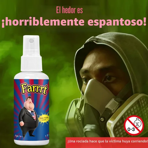 Vista 2 de BLUEYE Aerosol apestoso, extra fuerte, potente olor apestoso, divertidos regalos de broma, cosas divertidas para adultos, rellenos de calcetines