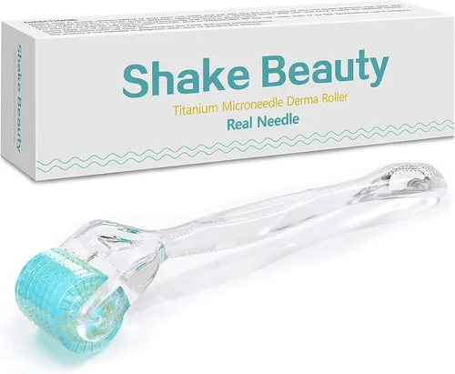 Vista 10 de Derma Roller REAL Needles - 192 - Rodillo de microagujas de titanio de 0.010 in para cara, incluye estuche de almacenamiento