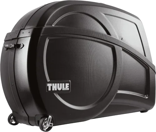 Vista 2 de Thule RoundTrip Transition - Estuche rígido de viaje para bicicleta con soporte de reparación integrado estuches para bicicleta de carga
