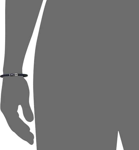 Vista 4 de Joyería Tommy Hilfiger, Pulsera de cuero trenzado para hombre
