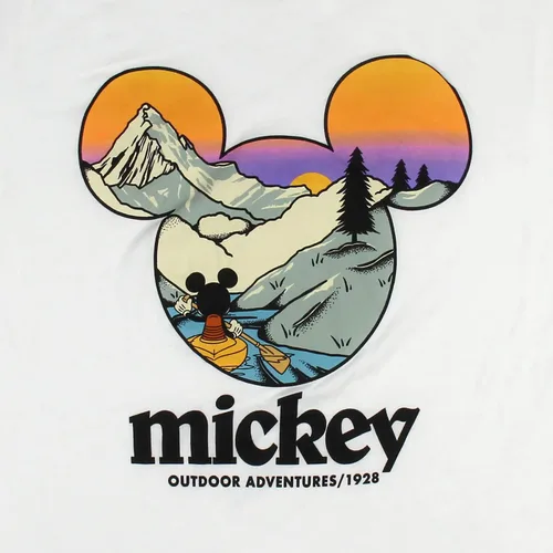 Vista 2 de Disney Mickey Mouse - Camiseta gráfica para hombre