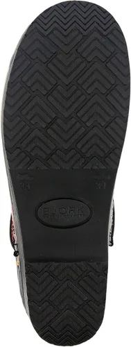 Vista 7 de BJORK Swedish Comfort - Zuecos de cuero para mujer, con estampado profesional