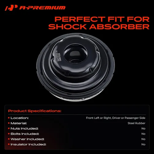 Vista 11 de A-Premium - Soporte de suspensión delantera compatible con Chevrolet