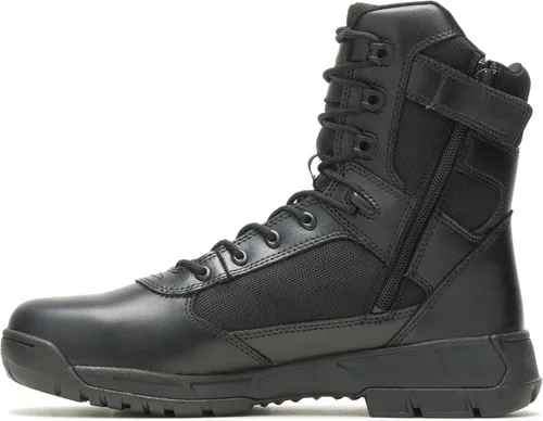 Vista 3 de Bates Botas tácticas deportivas 2 altas con cremallera militar y táctica para hombre