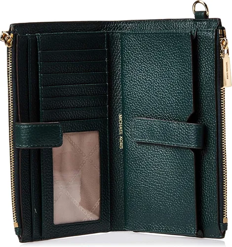Vista 4 de MICHAEL Michael Kors - Pulsera con doble cremallera Dark Atlantic, talla única, Dark Atlantic