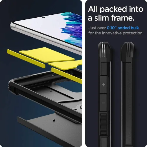 Vista 5 de Spigen Tough Armor diseñado para Galaxy S20 FE Case (2020) - Negro