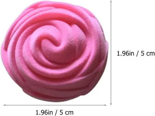Vista 9 de 3pcs Ear Single Small Ring Shape Rose Jewelry Earing Party Simulate Earring Engagement Wedding Antique Cases for Storage Flower Stud Holder Display