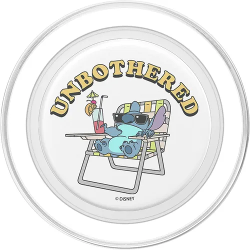 Vista 2 de Disney Lilo & Stitch Unbothered PopSockets MagSafe PopGrip para iPhone