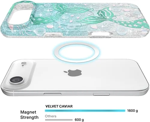 Vista 1118 de VELVET CAVIAR Funda para iPhone 15, compatible con MagSafe, probada contra caídas de 10 pies, fundas protectoras de diseño, leopardo color rosa