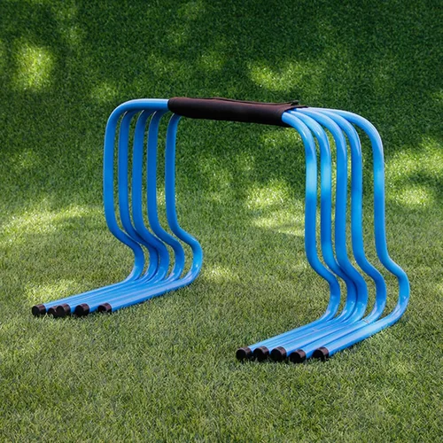Vista 16 de YXXSDP Juego de 5 obstáculos para entrenamiento de velocidad de agilidad, salto de atletas y entrenamiento de velocidad, equipo de fitness