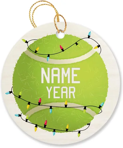 Vista 23 de Adorno de Navidad personalizado con tiro con arco, adorno de Navidad con arco de tiro con arco 2024, regalos de adorno de Navidad de tiro con arco