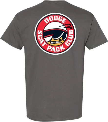 Vista 2 de Dodge SCAT Pack Club Camiseta Delantera y Trasera