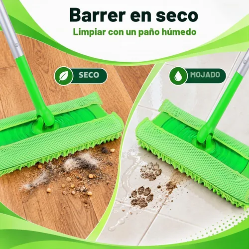 Vista 5 de UNIMADE Almohadillas de microfibra reutilizables compatibles con Swiffer