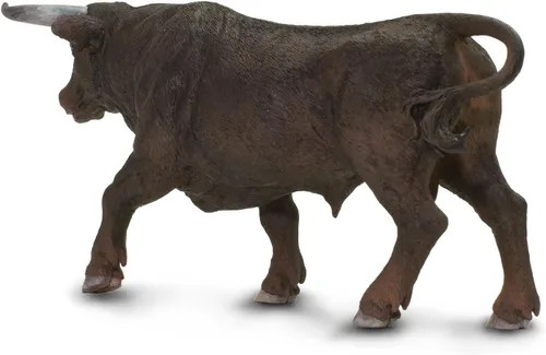 Vista 2 de Safari Ltd. Figura de Black Bull – Figura detallada de plástico de 6 pulgadas – Divertido juguete educativo para niños, niñas y niños a partir de 3