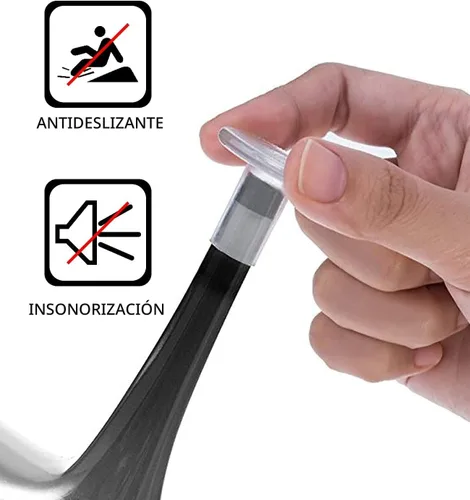 Vista 2 de FARCURN - Protectores de tacón alto transparentes, 3 tamaños suaves para caminar sobre césped y suelos irregulares (S/M/L) (3 pares (paquete de 1)