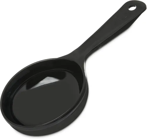 Vista 7 de Paquetes de cucharas de control de porciones con codificación cromática de mango corto Carlisle, Castaño Rojizo, 1