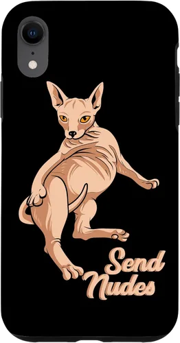 Vista 24 de Send Nudes - Nude Cat - Hairless Sphynx Cat Case for iPhone 17