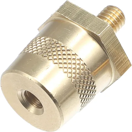 Vista 5 de X AUTOHAUX 1 par de conectores de terminales de batería M6, adaptador de poste de tono de latón, tornillos extensores, tuercas
