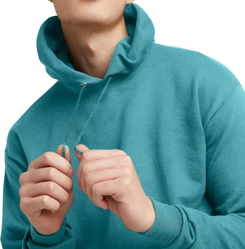 Vista 4 de Hanes EcoSmart Hoodie, Midweight Fleece, Pullover Hooded Sweatshirt for Men