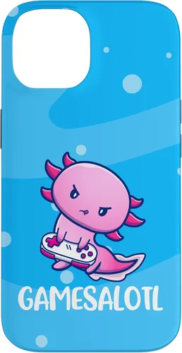 Vista 4 de Gamesalotl Axolotl Nice Game Video Game Case for iPhone 17