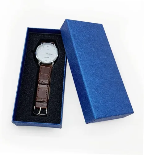 Vista 7 de UKCOCO Caja de embalaje de joyería Cajas de joyería de cuero Caja de reloj para hombres Relojes de pulsera Caja de reloj Organizador para hombres