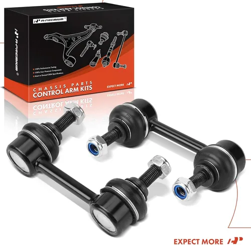 Vista 9 de A-Premium 2 eslabones de barra estabilizadora trasera, compatibles con Mazda 626 1996-2002, MX-6 1993-1997, Ford Probe 1993-1997