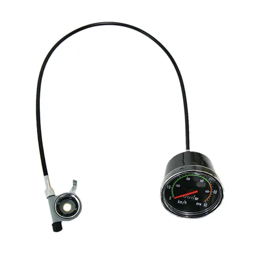 Vista 5 de Velocímetro y odómetro reiniciables con hardware de montaje, para bicicleta de 24 "-27.5" Motor de bicicleta motorizado 80cc