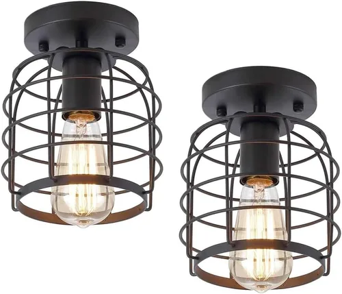 Vista 8 de Create For Life® Lámpara de Techo Empotrada de Cristal de Decoración Moderna de Estilo Mini Araña de Cristal Lámpara de Techo para Pasillo, Bar