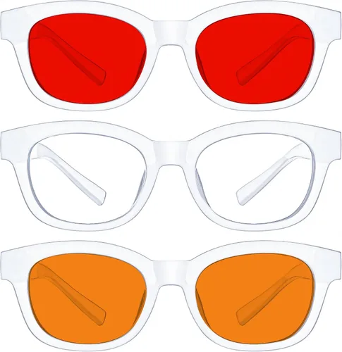 Vista 379 de Eyekepper Gafas de luz azul para hombre y mujer, paquete de 6 lentes Pilot Paquete de 6 color mezclado