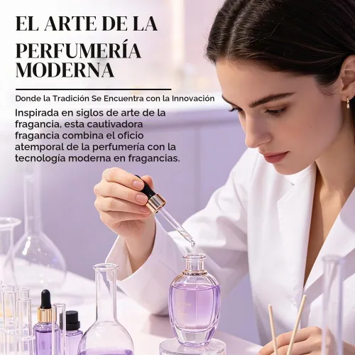 Vista 5 de Eau de Parfum de larga duración para mujer, fragancia floral de vainilla