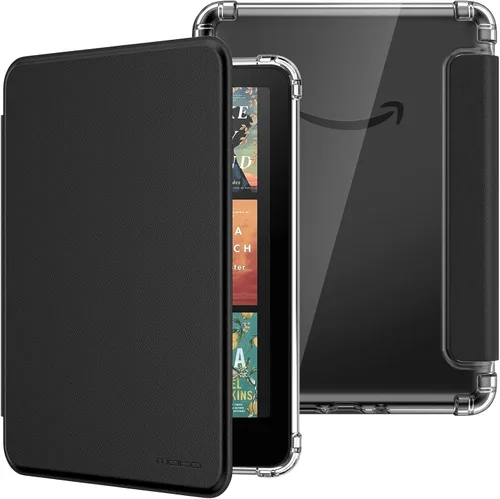 Vista 45 de MoKo Funda para Kindle Paperwhite de 6.8" 11ª generación 2021 y Kindle Paperwhite Signature Edition, ultra transparente, suave, flexible