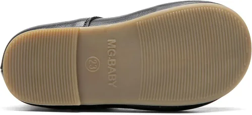 Vista 7 de DADAWEN - Zapatos de correa de vestir planos para niña, clásicos, para usar con el uniforme escolar